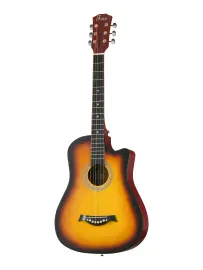 Акустическая гитара Foix FFG-3861C-SB с вырезом, санберст