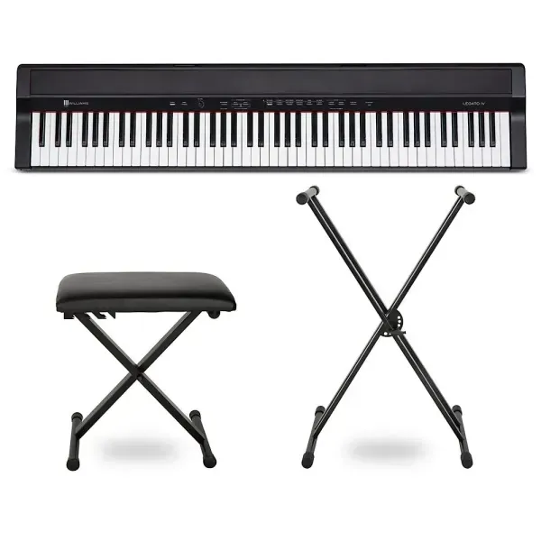 Williams Legato IV Digital Piano With Stand and Bench Essentials Package