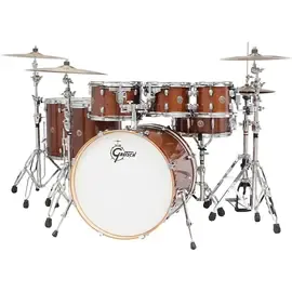 Ударная установка акустическая Gretsch Drums Catalina Maple 6-Piece Shell Pack with free 8 Tom Walnut Glaze