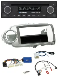 Blaupunkt Lenkrad Bluetooth DAB CD USB Autoradio für Toyota Yaris 2011-2014 silb