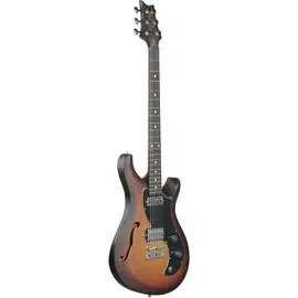 Электрогитара полуакустическая PRS S2 Vela Semi-Hollow Body Electric Guitar, Rosewood Fretboard, McCarty Tobacc