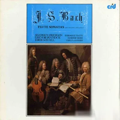 Виниловая пластинка Б/У Johann Sebastian Bach – Flute Sonatas (BWV 1013 & 1030 to 1035 Inclusive)