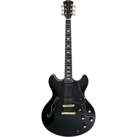 Электрогитара полуакустическая Sire H7V Hollowbody Electric Guitar Black