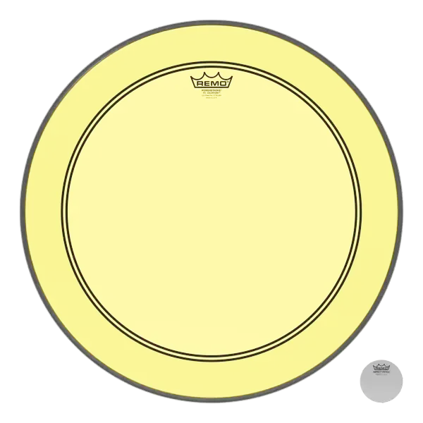 Пластик для барабана Remo 20" Powerstroke P3 Colortone Yellow
