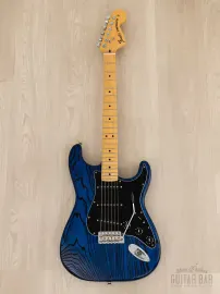 Электрогитара Fender Limited Edition Sandblasted Stratocaster SSS Sapphire Blue w/case USA 2014