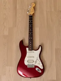 Электрогитара Fender American Standard Stratocaster HSS Custom Shop Mystic Red w/case USA 2012