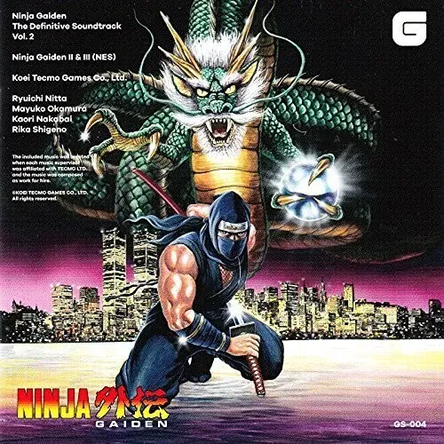 Виниловая пластинка Ramagashi,Keiji / Ni - Ninja Gaiden: The Definitive Vol. 2 (Original Soundtrack)