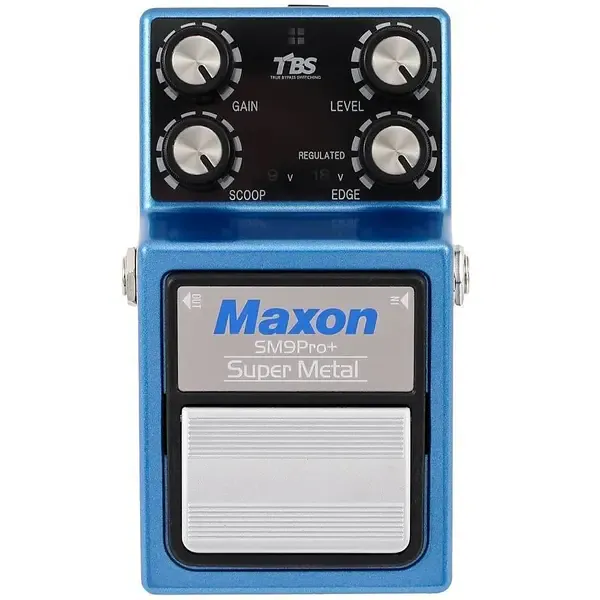 Педаль эффектов для электрогитары Maxon SM9Pro+ Super Metal Distortion