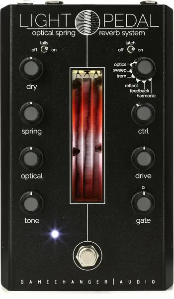 Педаль эффектов для электрогитары Gamechanger Audio Light Pedal Optical Spring Reverb Pedal