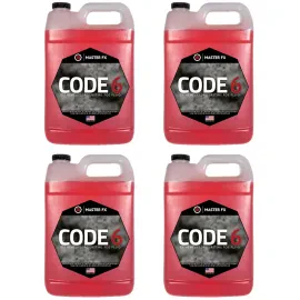 Master FX Code 6 Long Lasting Halloween Fog Smoke Machine Fluid Juice 4 Gallons