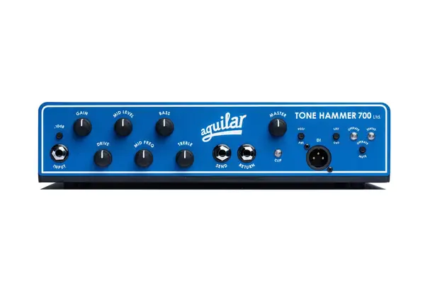 Усилитель для бас-гитары Aguilar Tone Hammer 700 Bass Head, 700W, Limited Edition Blue Bronco