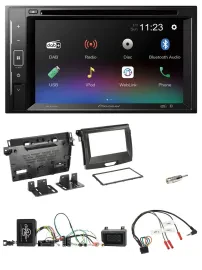Pioneer Bluetooth Lenkrad USB 2DIN DAB DVD Autoradio für Ford Ranger 2AB ab 04/2