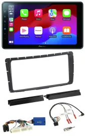 Pioneer Bluetooth 2DIN USB Lenkrad DAB Autoradio für Toyota Hilux ab 2011 28-Pin