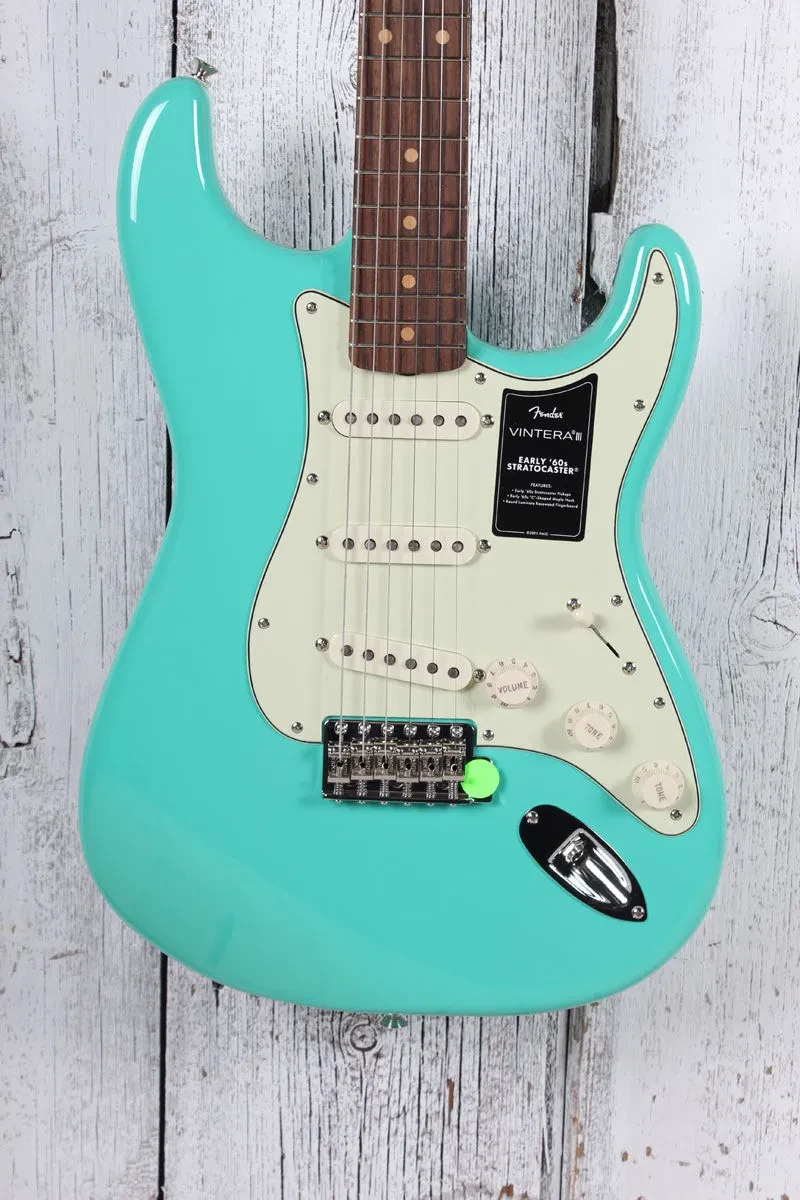 Fender Vintera III Early '60s Stratocaster Electric Guitar with Gig Bag