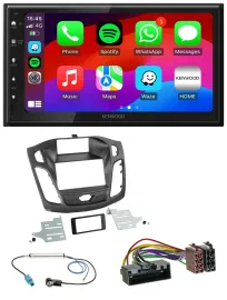 Kenwood MP3 USB DAB 2DIN Bluetooth Autoradio für Ford Focus (2011-2014)