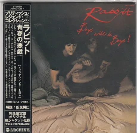 RABBITT - Boys Will Be Boys! (CD, Japan)