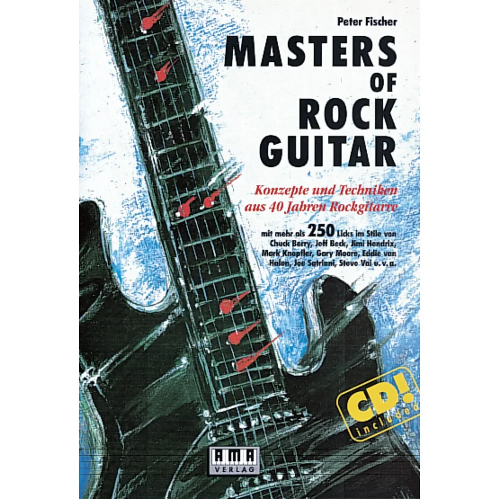 Учебное пособие AMA Verlag Masters of Rock Guitar