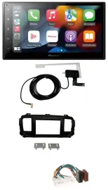 Pioneer MP3 USB Bluetooth DAB 2DIN Autoradio für Toyota Proace Verso ab 2016