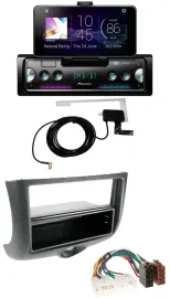 Автомагнитола для Toyota Yaris (1999–2003) Pioneer DAB, Bluetooth, USB, MP3