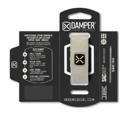 DTLG19 Демпфер гитарный, большой, серебристый, IBOX