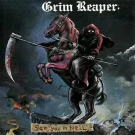 Виниловая пластинка Grim Reaper - See You In Hell - Grey Vinyl [New Vinyl LP] Colored Vinyl, Gray, U