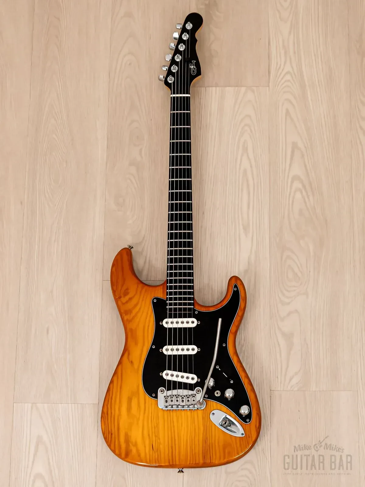 Электрогитара G&L S-500 Semi-Hollow Custom Build SSS Honeyburst w/case USA 2014