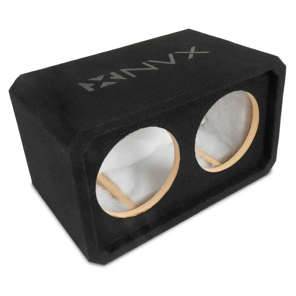 NVX NE82S Dual 8" Sealed 3/4" MDF Subwoofer Enclosure