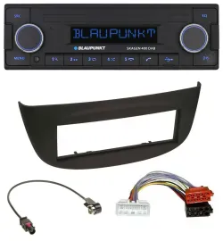 Blaupunkt DAB USB Bluetooth MP3 Autoradio für Renault Twingo ab 2015 schwarz