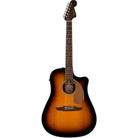 Электроакустическая гитара Fender California Redondo Player Acoustic-Electric Guitar Sunburst