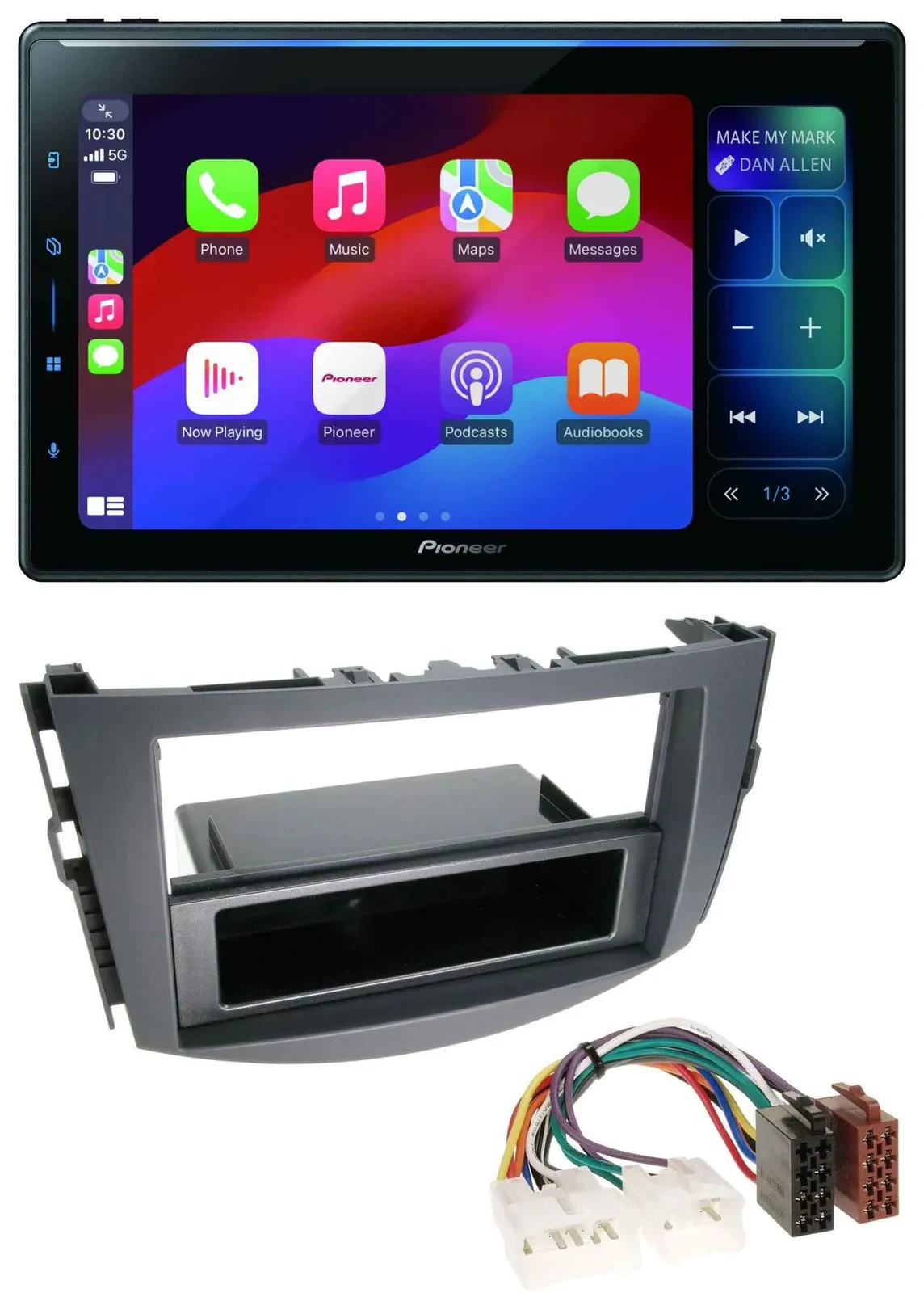 Автомагнитола Pioneer Bluetooth DAB USB MP3 для Toyota RAV4 (с 2006)