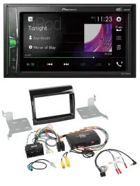 Pioneer 2DIN Lenkrad DAB USB Bluetooth Autoradio für Fiat Citroen Peugeot Infoad