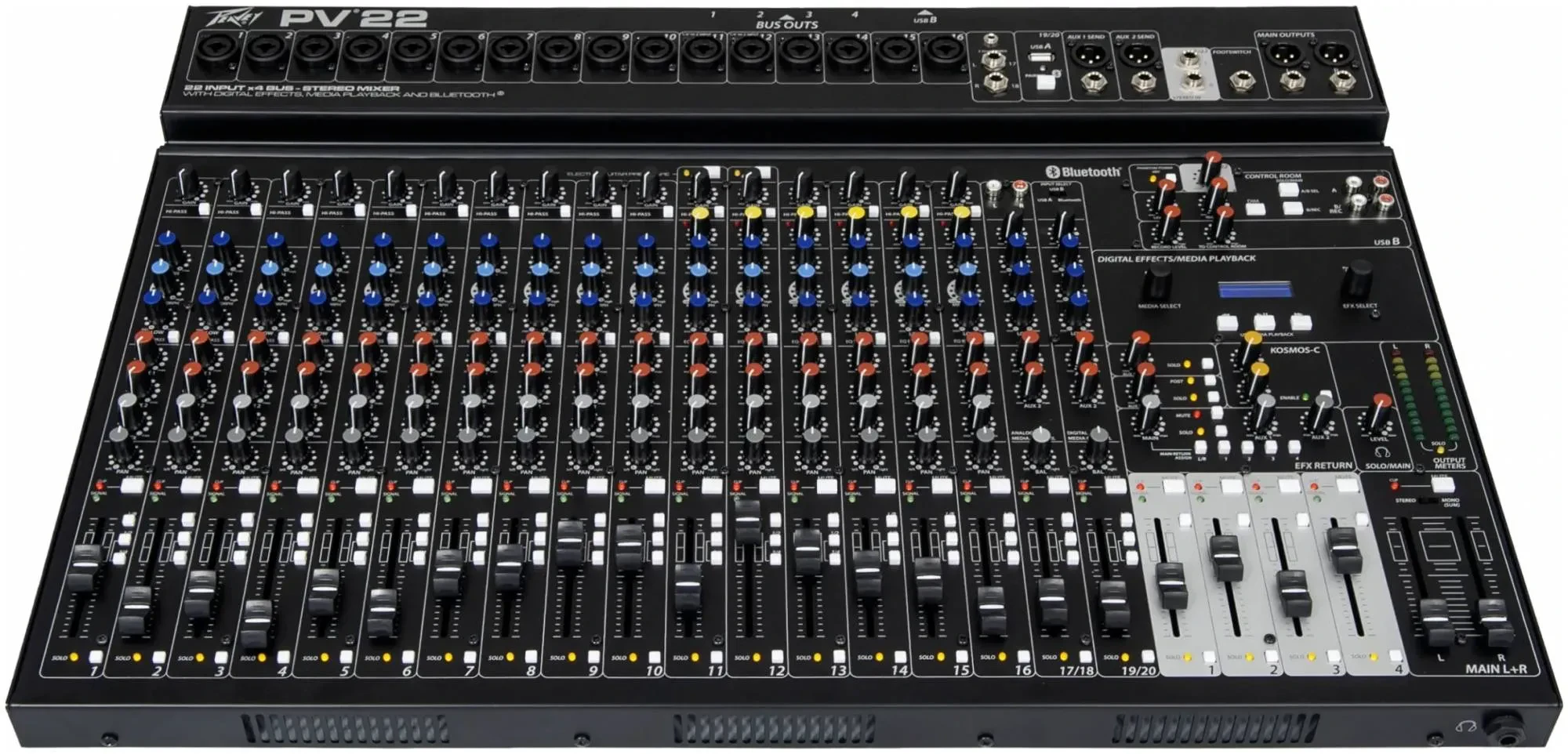 Микшерный пульт PEAVEY PV 22 22-канальный