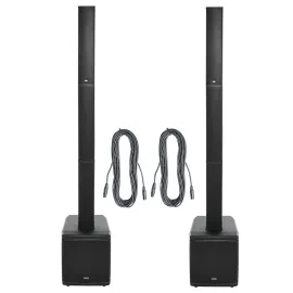 Audio Everest 8, Aktives PA Säulensystem, 8" Tieftöner, 2.75" HT, 200W RMS, 800W