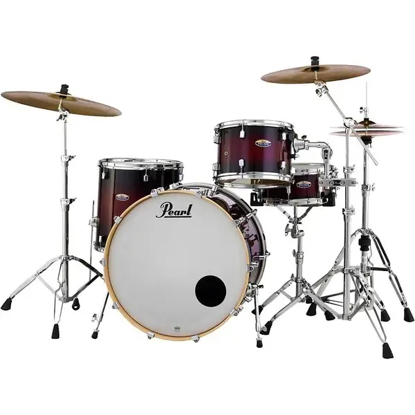 Ударная установка акустическая Pearl Decade Maple 3-Piece Shell Pack Gloss Deep Red Burst