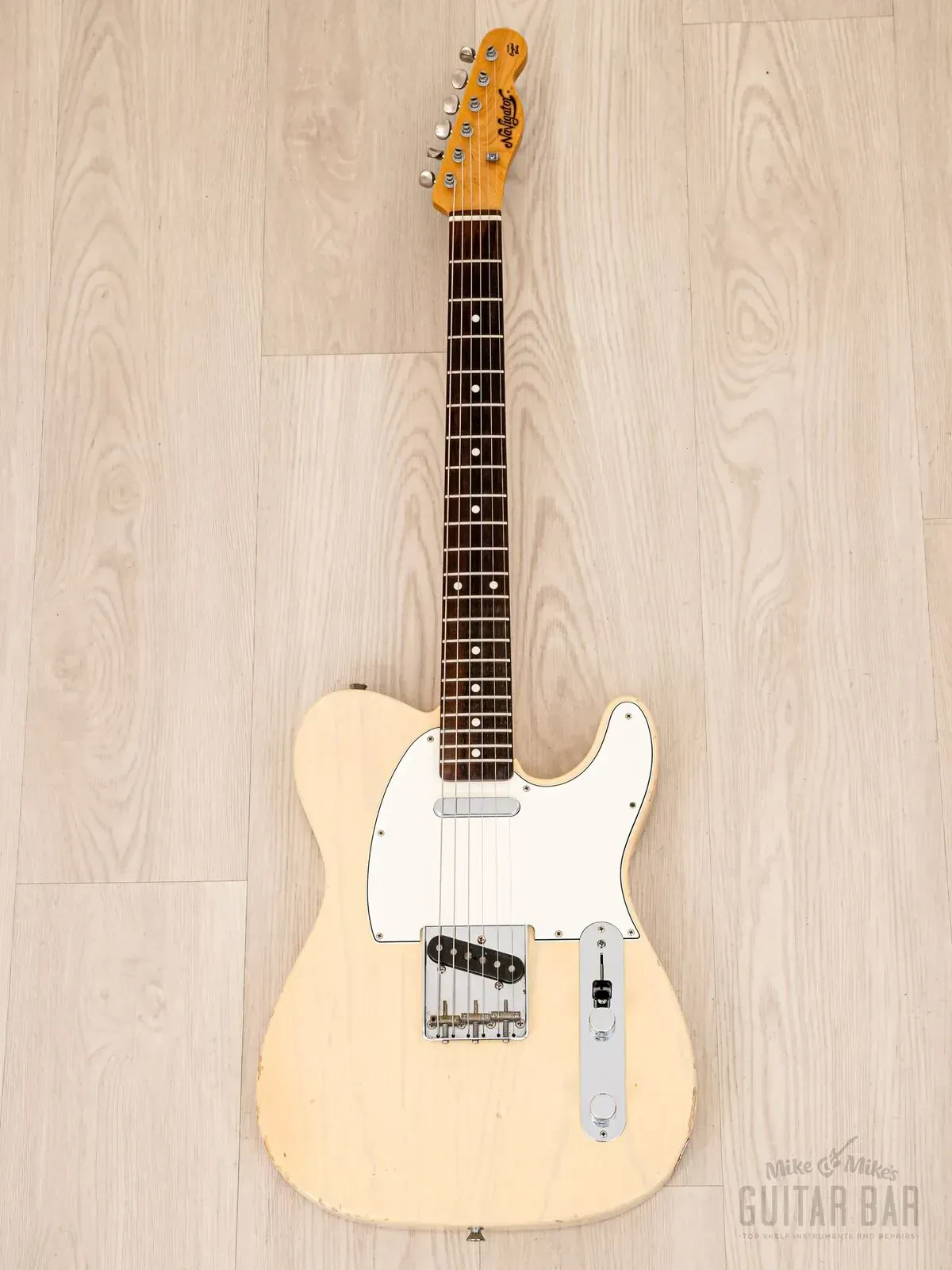 Электрогитара Navigator N-TE-ASR T-Style SS Blonde Lacquer w/case Japan 2014