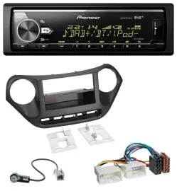 Автомагнитола для Hyundai i10 Pioneer Bluetooth USB DAB MP3
