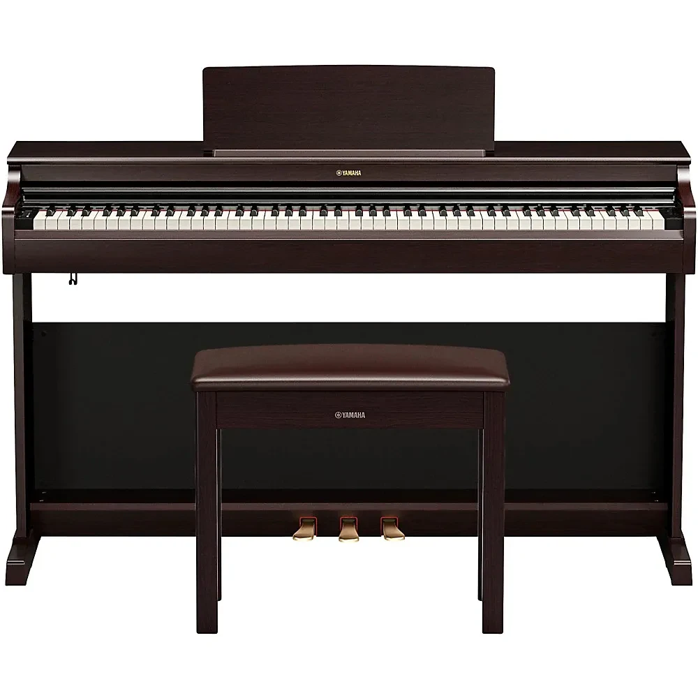Yamaha Arius YDP166 88Key Digital Upright Piano With Bench  Rosewood