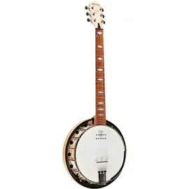 Банджо Deering Goodtime Left-Handed 6-String Acoustic-Electric Resonator Banjo леворукая