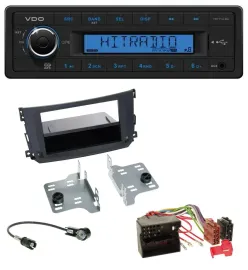 VDO AUX 1DIN MP3 USB Autoradio für Smart ForTwo (451, 2010-2015)