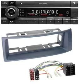 Автомагнитола для Renault Scenic/Megane (до 2003) Kienzle Bluetooth, USB, MP3, DAB, серый