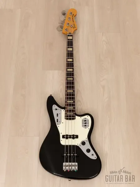 Бас-гитара Fender Jaguar Bass JAB-90EQ Black Japan 2006 w/ Active EQ