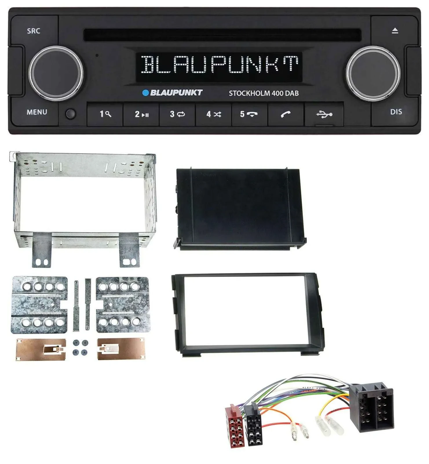 Blaupunkt MP3 Bluetooth DAB CD USB Autoradio für Kia Ceed 09-12 proCeed 11-13