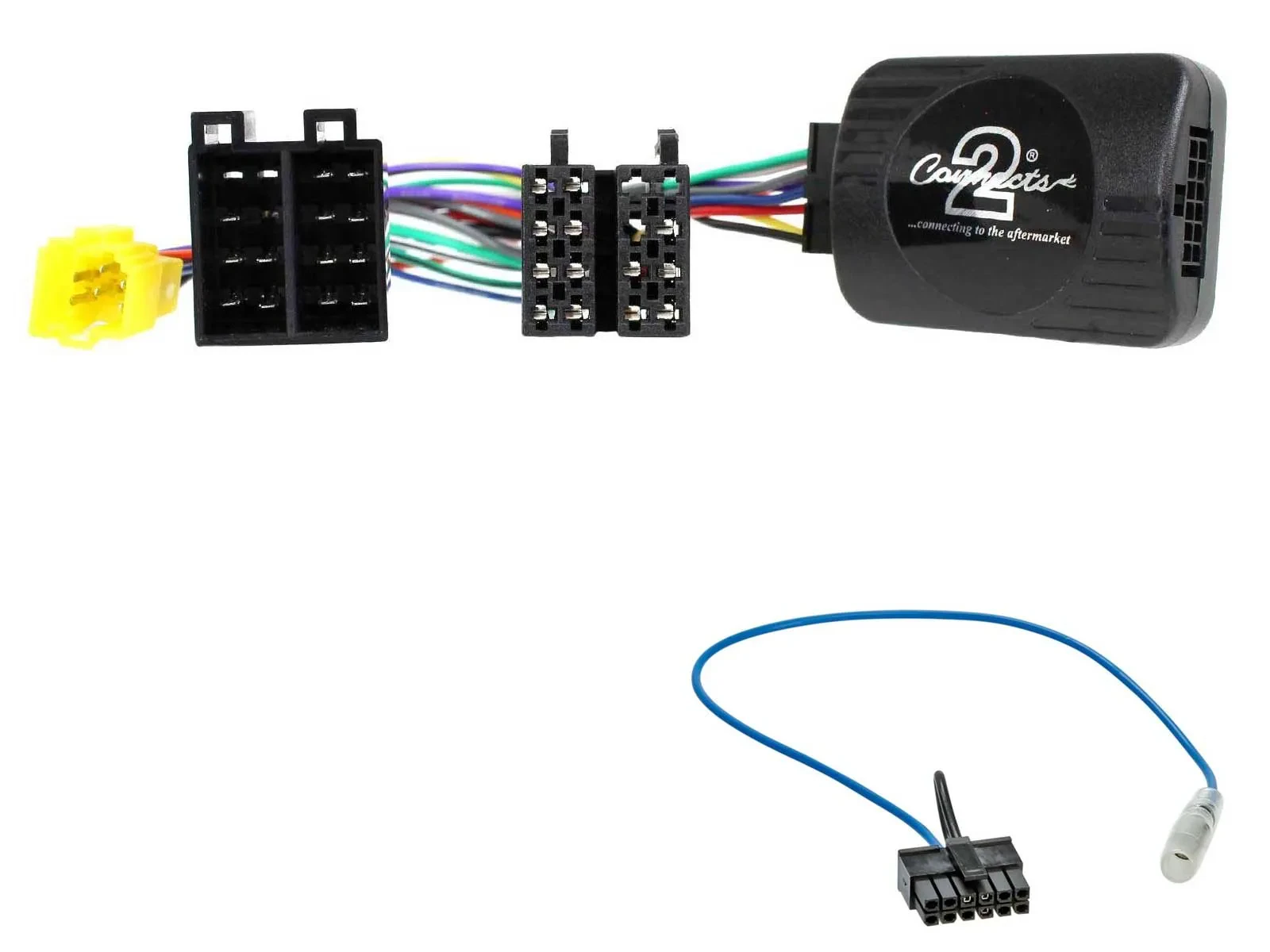 Connects2 Lenkradadapter für Dacia Sandero Duster ohne separates Display Kenwood