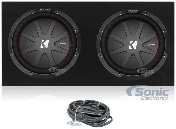 Автомобильный сабвуфер Kicker CompR 48CWR124 12", Dual 4 Ω