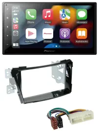 Pioneer DAB Bluetooth 2DIN USB MP3 Autoradio für Hyundai i40 ab 2016 Typ VF Klav