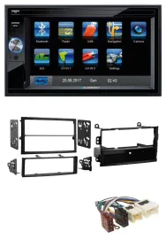 Blaupunkt SD Bluetooth 2DIN MP3 USB AUX Autoradio für Nissan 350Z Roadster 02-05
