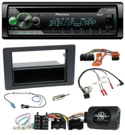 Pioneer USB MP3 DAB Lenkrad CD Autoradio für Saab 9-5 YS3E Facelift 2005-2011