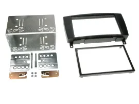 Radioblende Set Doppel DIN Autoradio für Mercedes CLK A209 W209 2004-2010