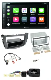 Pioneer DVD 2DIN Lenkrad DAB Bluetooth USB Autoradio für Toyota RAV 4 2006-2011