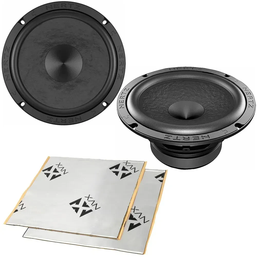 Hertz SV 200L 500W RMS 8" SPL Component Woofers w/ Sound Damping